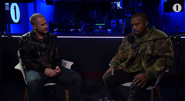 Zane Lowe meets Kanye West 2015