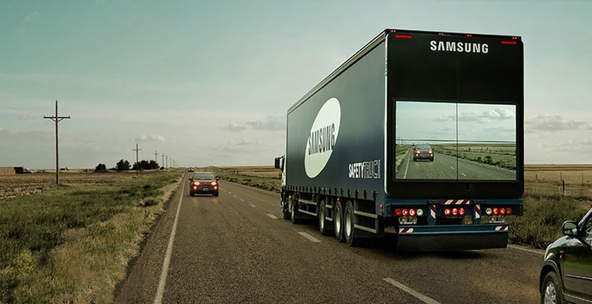 Samsung is Pro-Safety with their Safety Truck