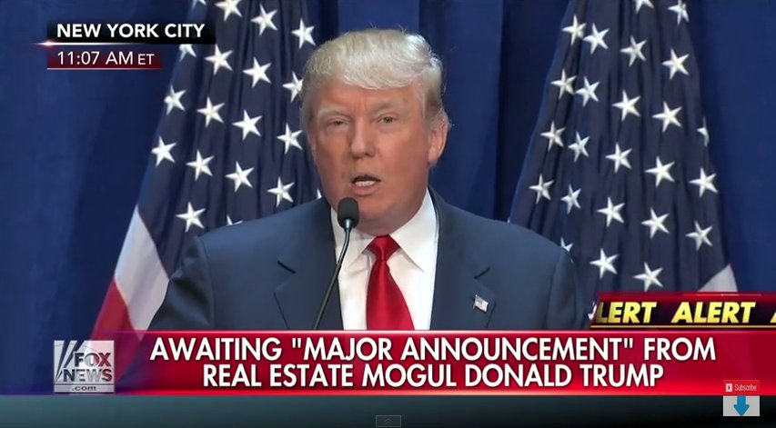 Donald Trump 2016 FULL SPEECH, Presidential Campaign Announcement June 16 at Trump Tower, New York