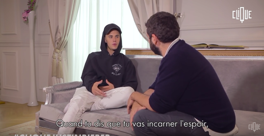 Check out Justin Bieber interview by Clique