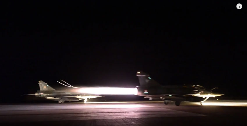 Massive airstrike against ISIS in Syria by France